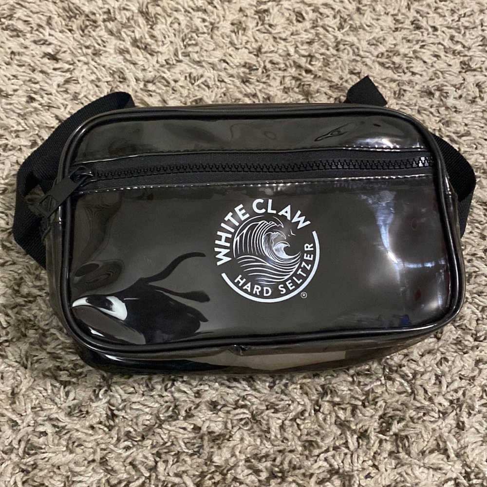 *New* White Claw Fanny Pack -See through 8 inches